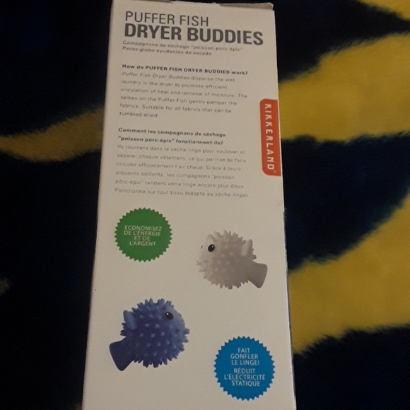 Gifted 6/20/20 🆕️FREE -Puffer Fish Dryer Buddies - Picture 3 of 6